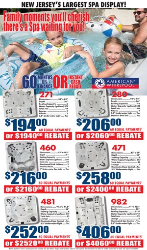 Spa Sale